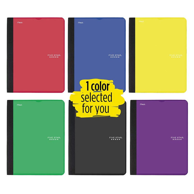 Five Star Interactive Notetaking Composition Book, 1 Subject, College Ruled Comp Notebook, 100 Sheets, 11" x 9", Color May Vary, 1 Count (09460) - Image 1
